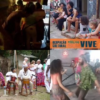 Jongo na caminhada