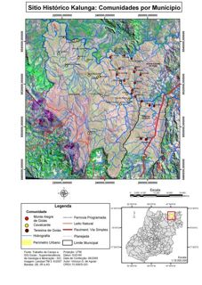 Mapa Territorio kalunga
