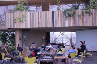 Encontro de tecnoxamanismo em Dome of Visions, Aarhus, Dinamarca