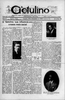 Exemplar do Jornal "Getulino" (1924)