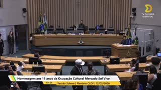 Sessão Solene - Homenagem aos 11 anos da Ocupação Cultural Mercado Sul Vive  - 19h - 12/05/2026