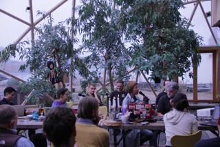 Encontro de tecnoxamanismo em Dome of Visions, Aarhus, Dinamarca