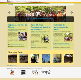 Portal antigo da Rede Mocambos