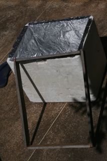 Construção de um forno solar - 09