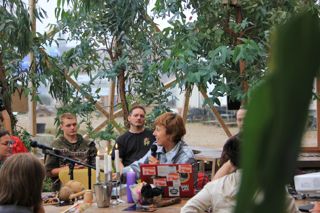 Encontro de tecnoxamanismo em Dome of Visions, Aarhus, Dinamarca
