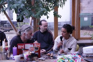 Encontro de tecnoxamanismo em Dome of Visions, Aarhus, Dinamarca