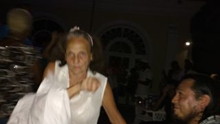A grande Dama e Bailarina de Salsa de Habana Vieja.