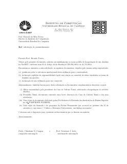 Dossier IC Unicamp - Tainã 2014