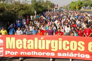 2011 - Campnha salarial metalurgicos- São Paulo