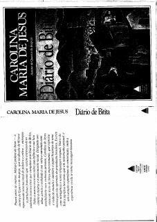 Carolina Maria de Jesus - Diário de Bitita