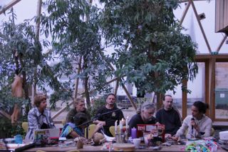 Encontro de tecnoxamanismo em Dome of Visions, Aarhus, Dinamarca