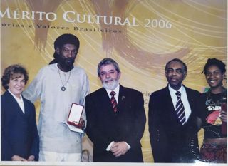 Recebimento da Ordem do Mérito Cultural