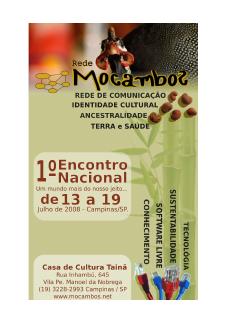 Relatório I Encosde Mocambontro Re