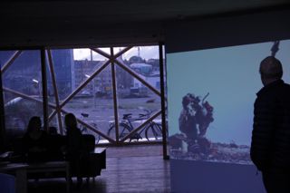 Encontro de tecnoxamanismo em Dome of Visions, Aarhus, Dinamarca