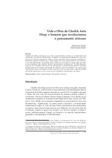 Cheikh Anta Diop - Vida e Obra