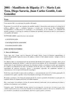 Manifiesto de Hipatia