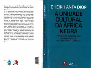 Cheikh Anta Diop - A Unidade Cultural da África Negra