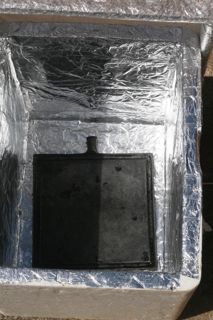 Construção de um forno solar - 16