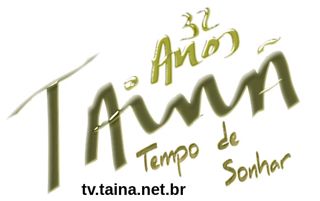 Logo Tainã 32 Anos